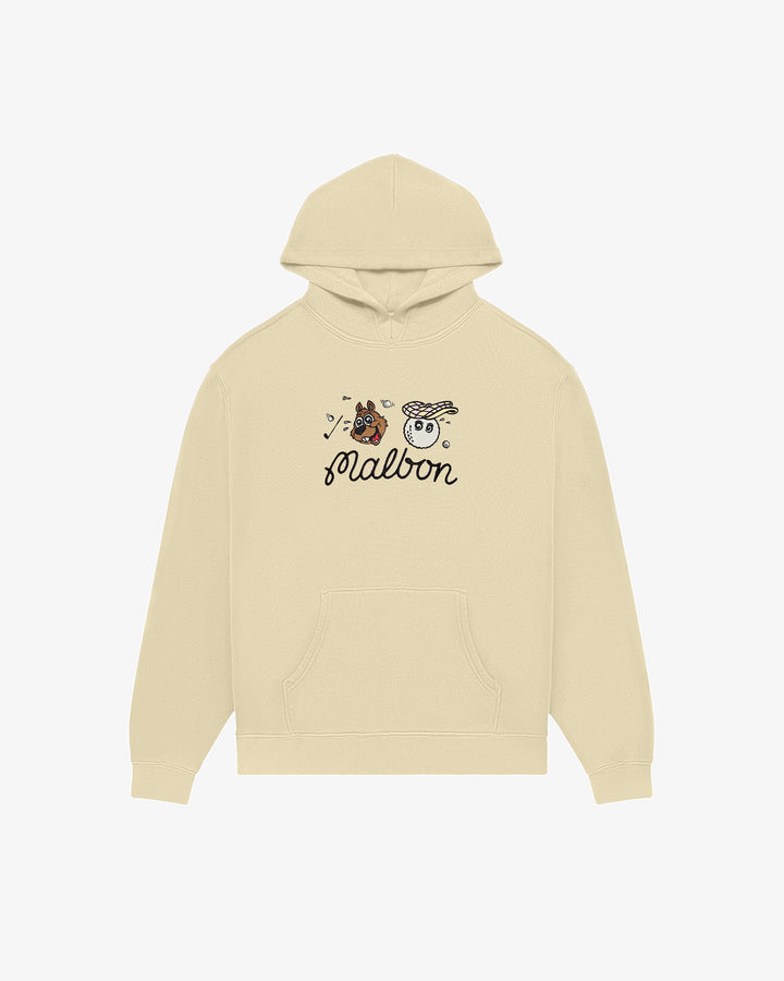 Malbon Two Man Scramble Hoodie - Light Khaki - Sun Diego Boardshop