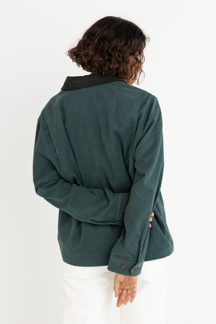 Rhythm Rowan Barn Jacket - Forest Green - Sun Diego Boardshop