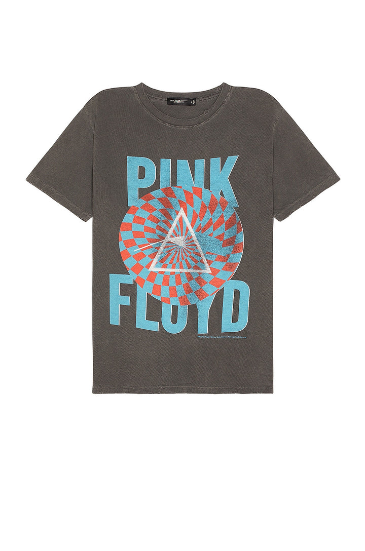 Junk Food Pink Floyd Circle Pattern Tee - VINTAGE BLACK - Sun Diego Boardshop