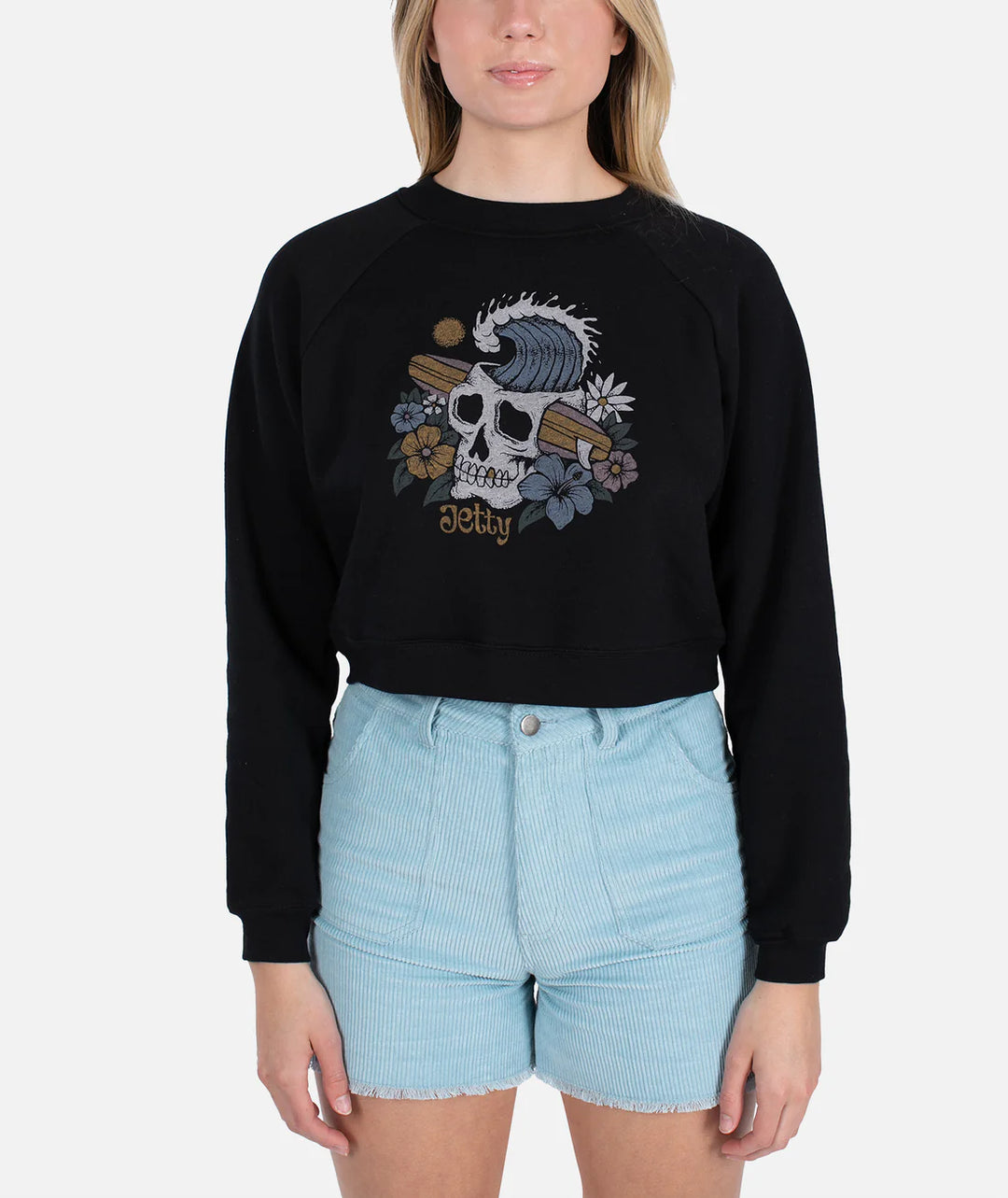 Headhigh Crewneck - Black - Sun Diego Boardshop