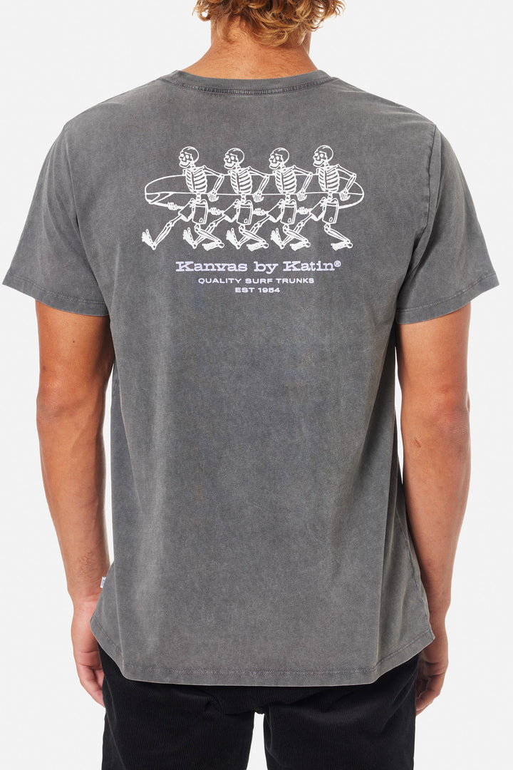 KATIN HERMANOS TEE - BLACK SAND WASH - Sun Diego Boardshop