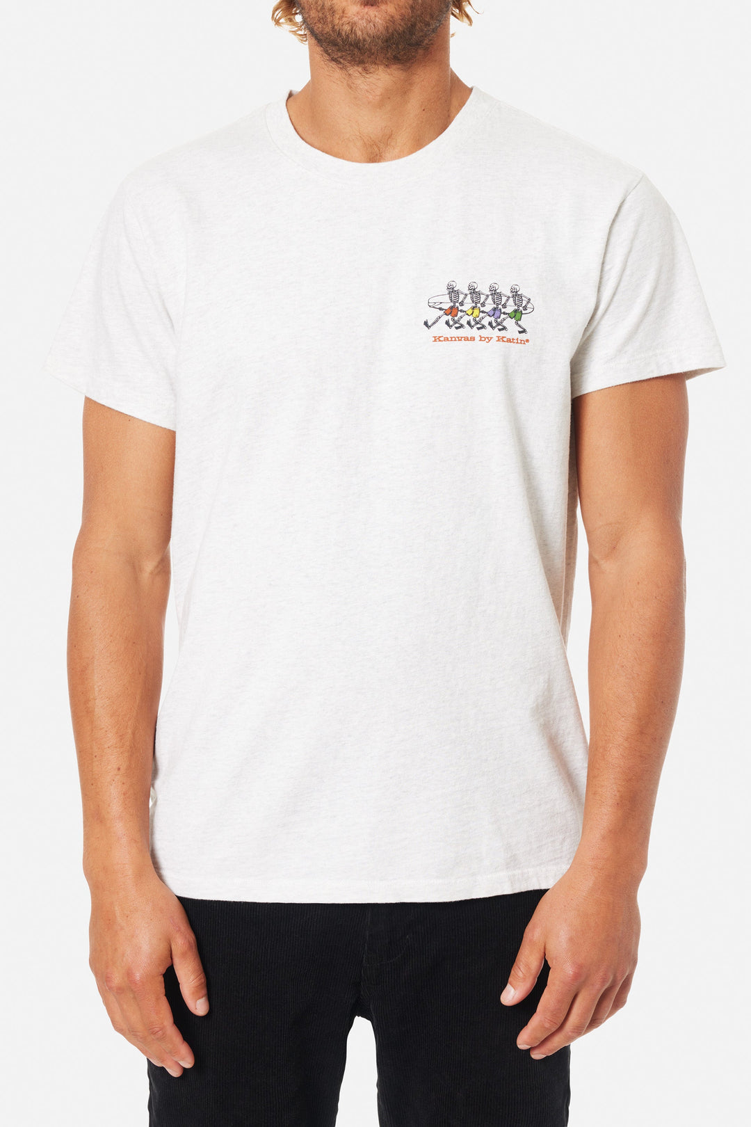 KATIN HERMANOS TEE - HEATHER GRAY - Sun Diego Boardshop