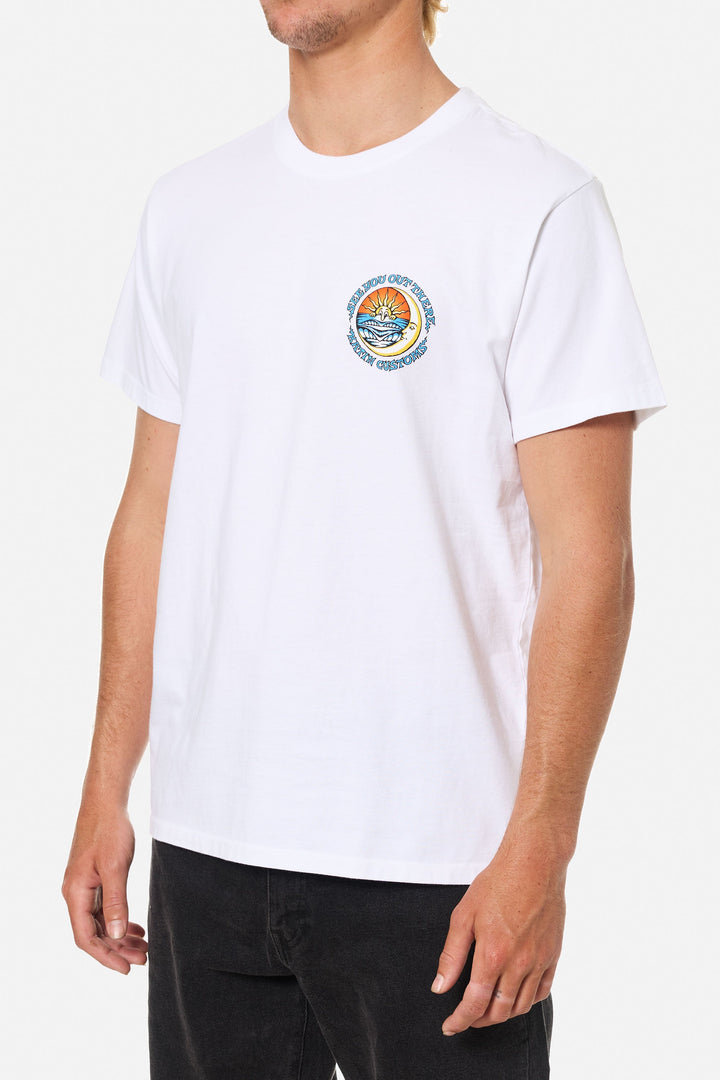Katin Luna Tee - White - Sun Diego Boardshop
