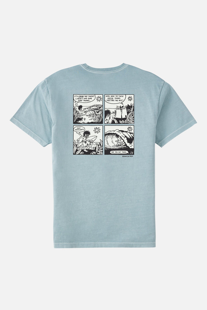 Katin Excellent Tee - Airforce Blue - Sun Diego Boardshop