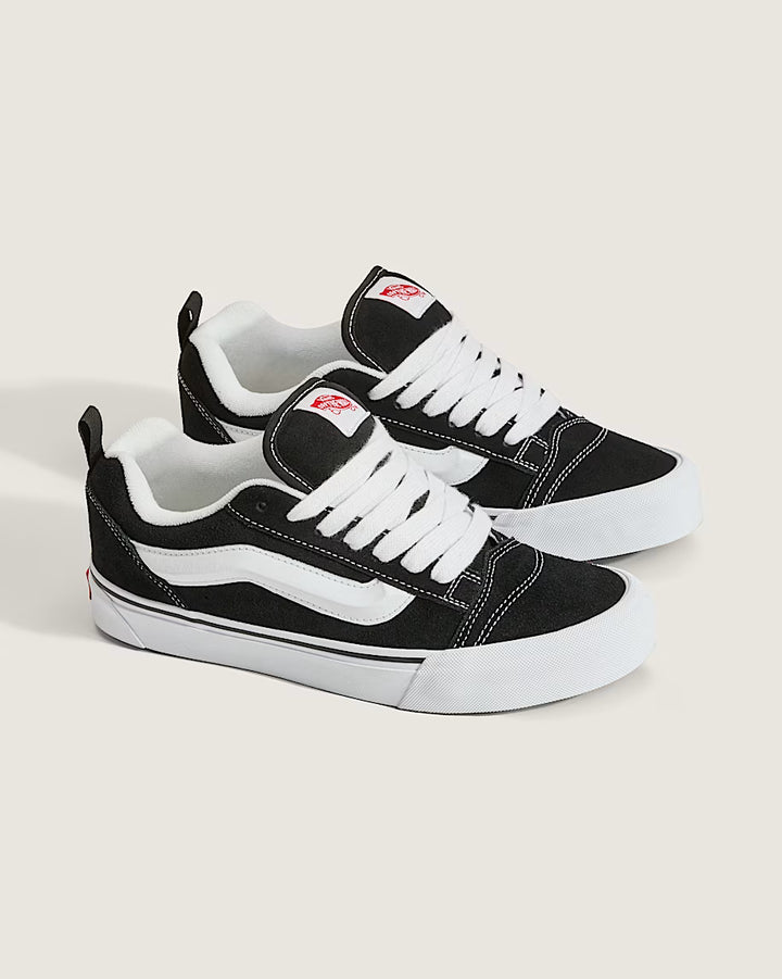 Vans Knu Skool Shoe - Black/True White - Sun Diego Boardshop