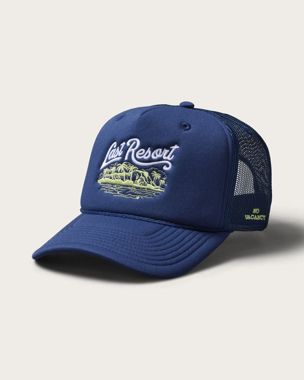 Hemlock Last Resort Foam Trucker Hat - NAVY - Sun Diego Boardshop