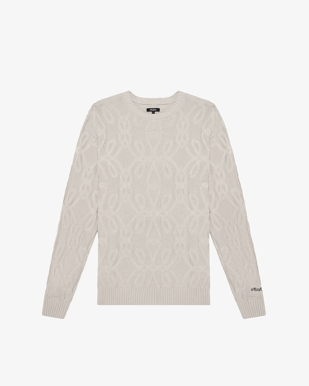 Malbon Monaco Knit Sweater - Ivory - Sun Diego Boardshop