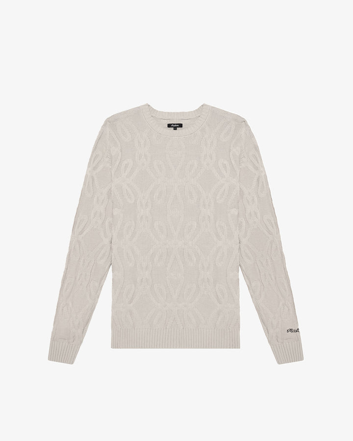 Malbon Monaco Knit Sweater - Ivory - Sun Diego Boardshop
