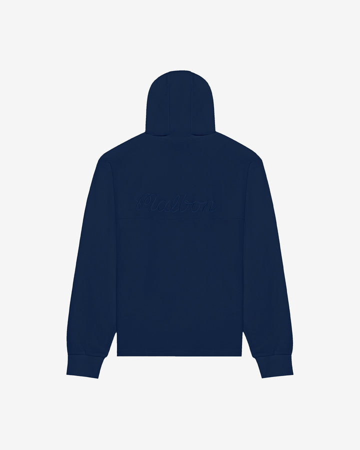 Malbon Castello French Terry Quarter Zip Hoodie - Ocean - Sun Diego Boardshop