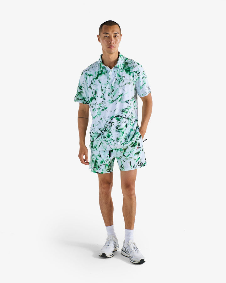 Malbon Futura Poly Performance Polo - Camo-Multi - Sun Diego Boardshop