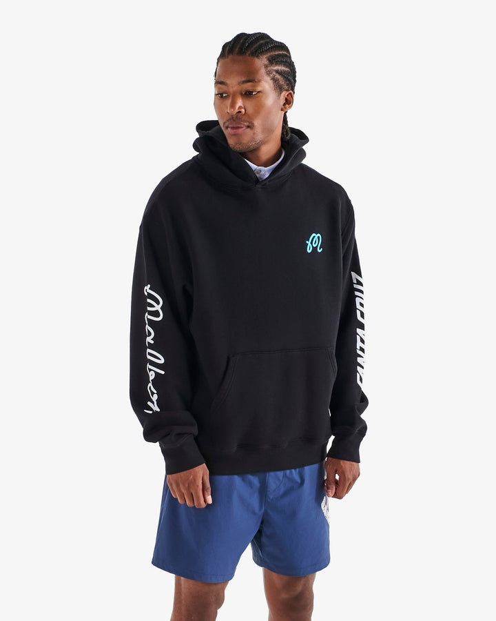 Malbon Fesque Screaming Hand Hoodie - Black - Sun Diego Boardshop