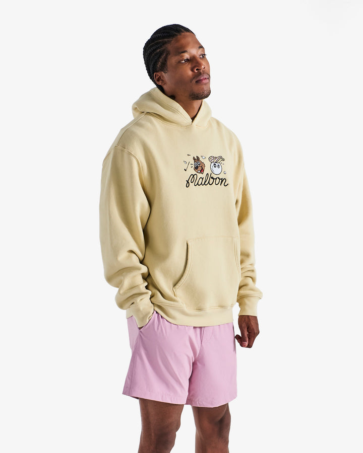 Malbon Two Man Scramble Hoodie - Light Khaki - Sun Diego Boardshop