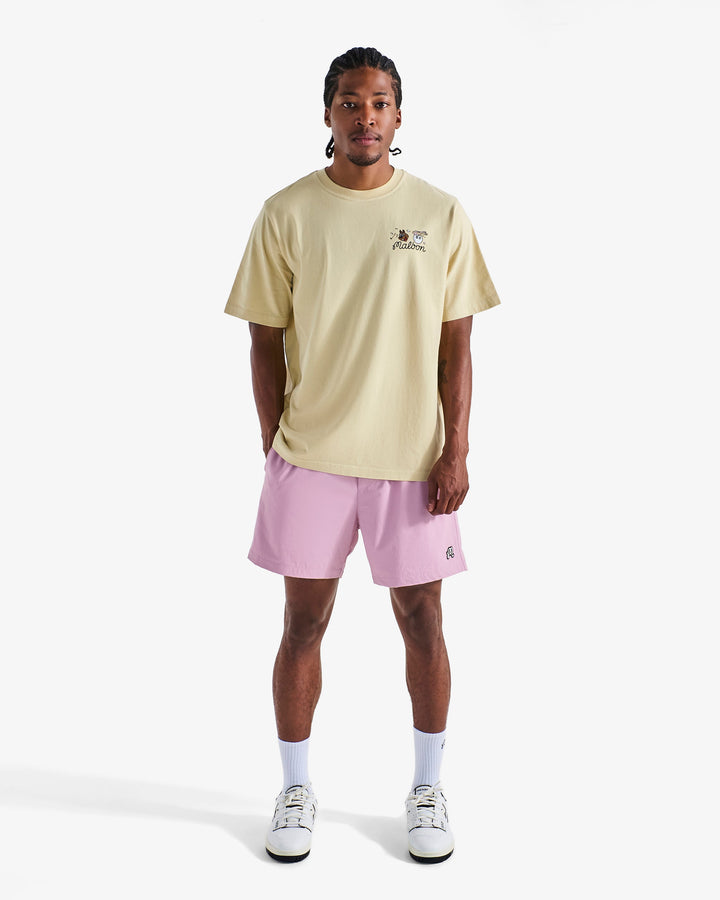 Malbon Two Man Scramble T-Shirt - Light Khaki - Sun Diego Boardshop