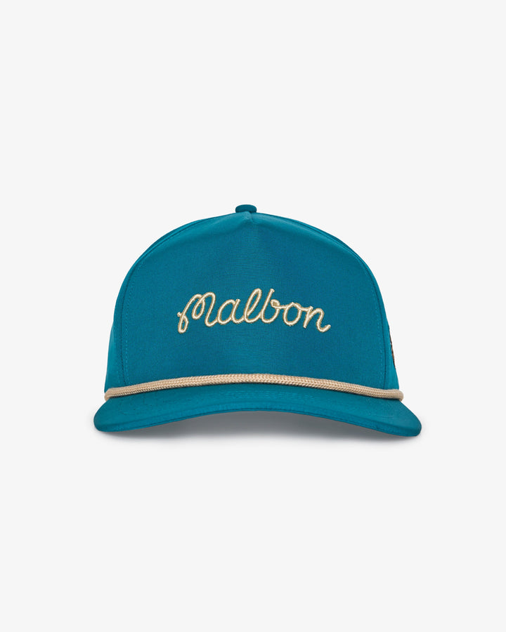 Malbon Two Man Scramble Nylon Rope Hat - Blue Green - Sun Diego Boardshop