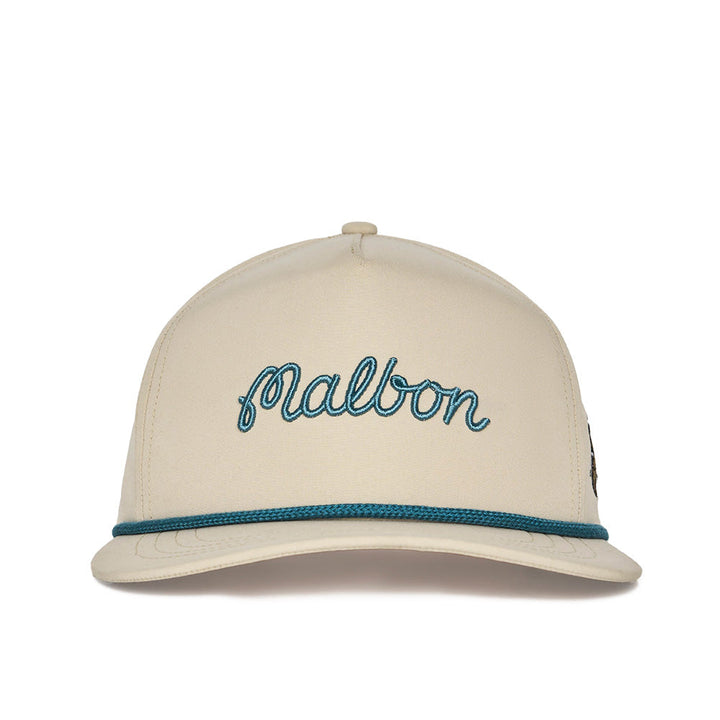 Malbon Two Man Scramble Nylon Rope Hat - Light Khaki - Sun Diego Boardshop