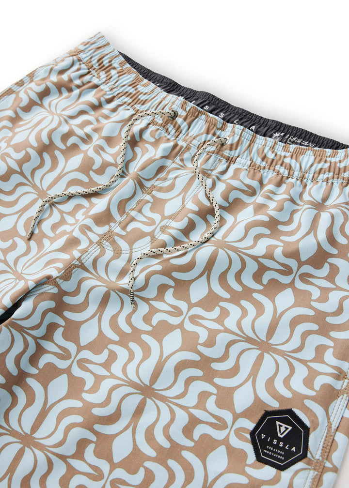 Vissla Zanzibar 16.5" Ecolastic - Dark Khaki - Sun Diego Boardshop