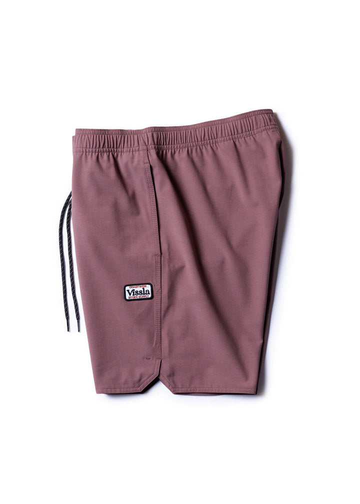 Vissla Solid Sets 17.5" Ecolastic - Fig - Sun Diego Boardshop