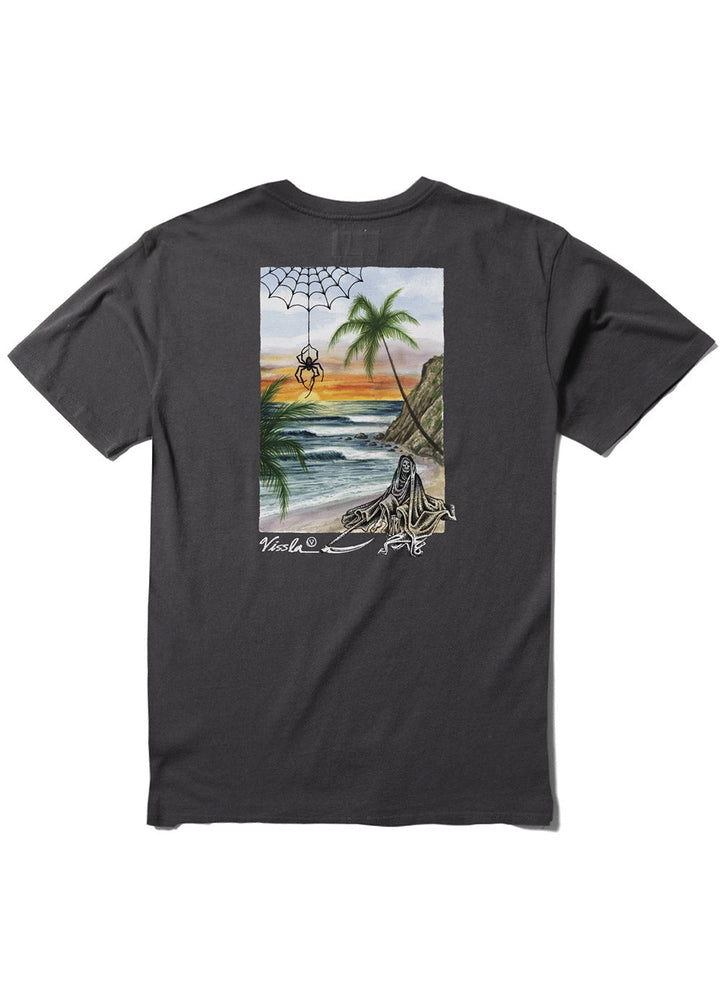 Vissla Reaper Short Sleeve Pocket Tee - PHANTOM - Sun Diego Boardshop