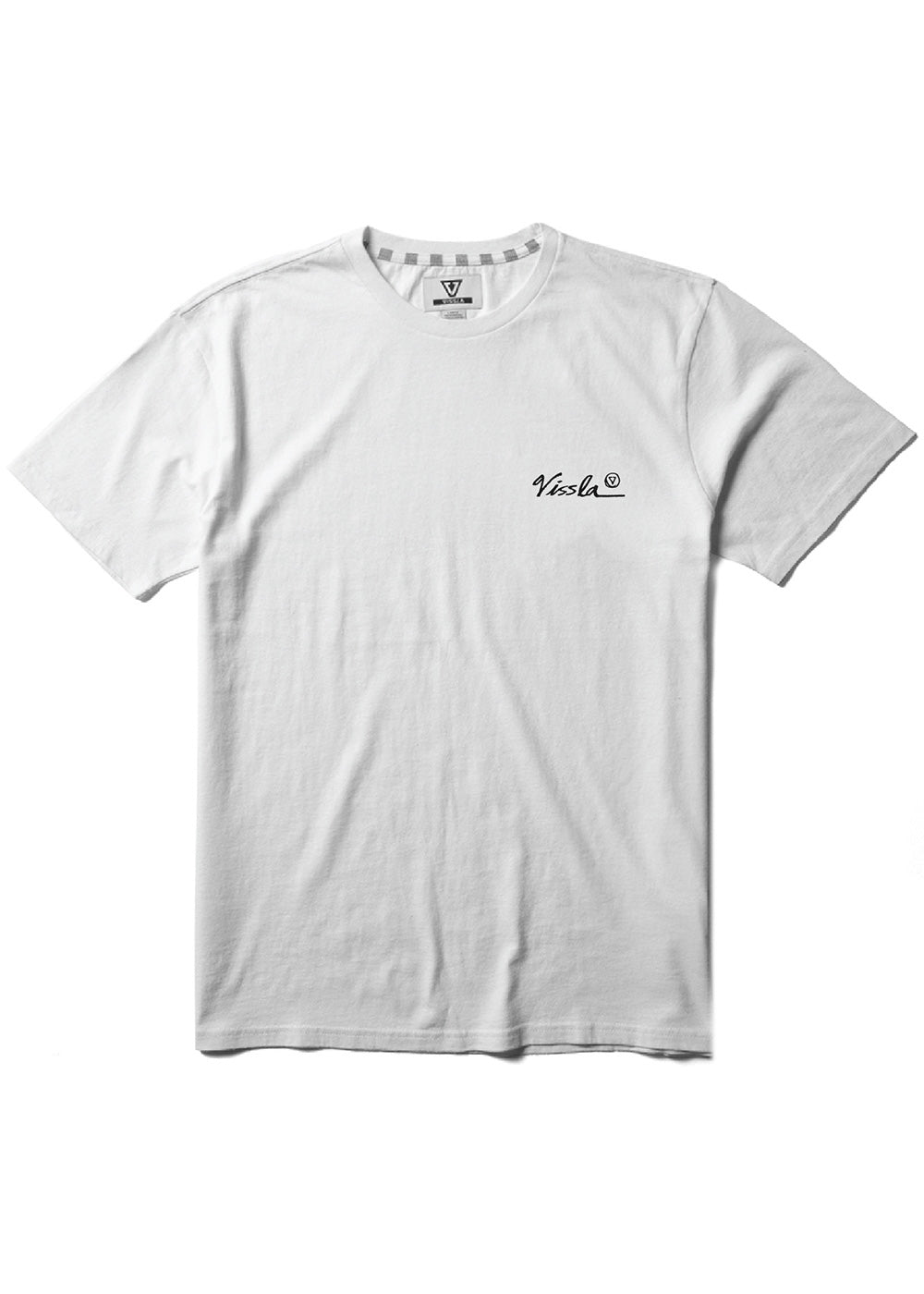 Vissla Reaper Short Sleeve Pocket Tee - WHITE - Sun Diego Boardshop