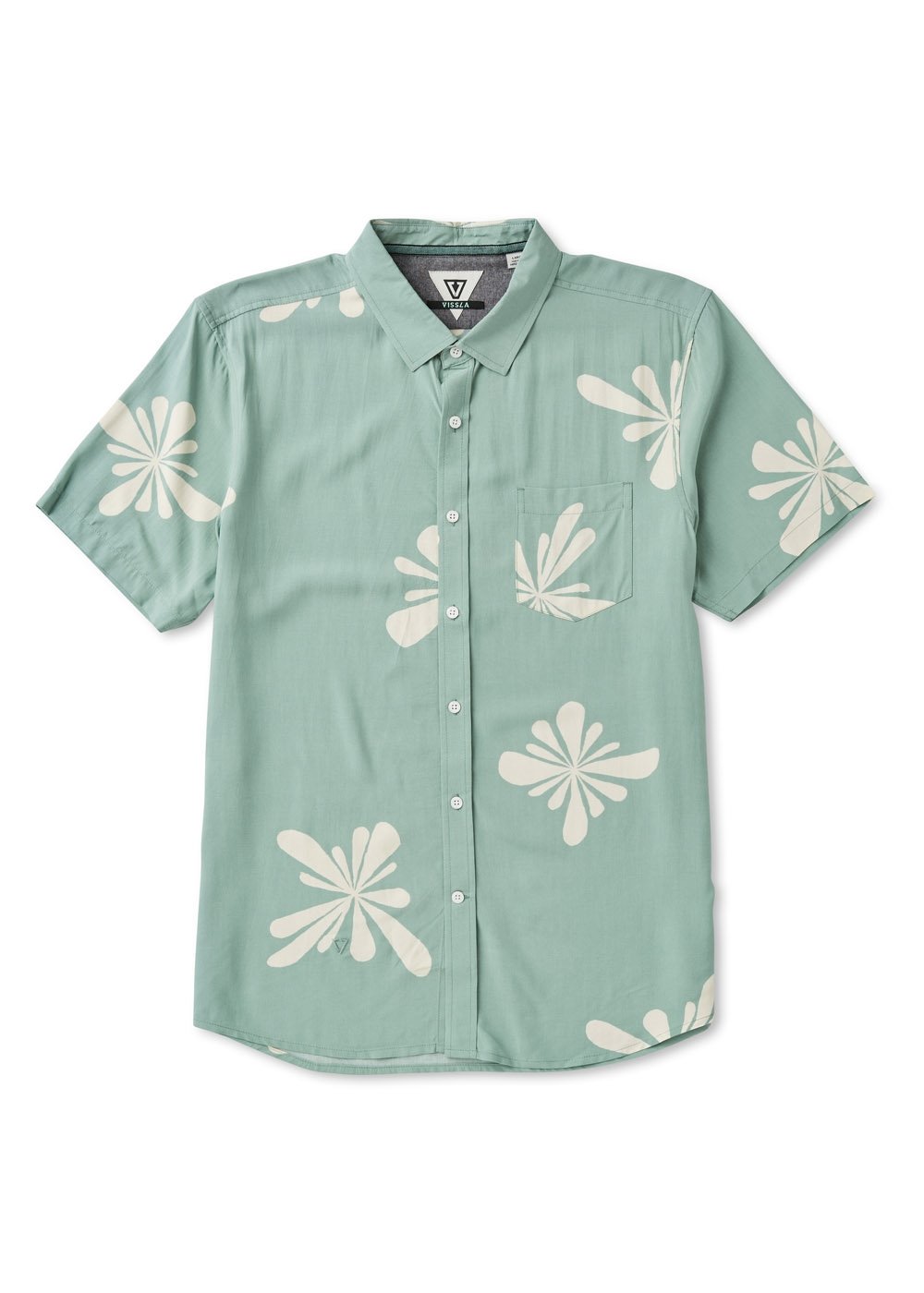Vissla Solstice Short Sleeve Shirt - Alo Aloe - Sun Diego Boardshop
