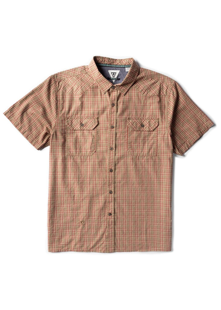 Vissla Ollie Eco Short Sleeve Shirt - KANGAROO - Sun Diego Boardshop