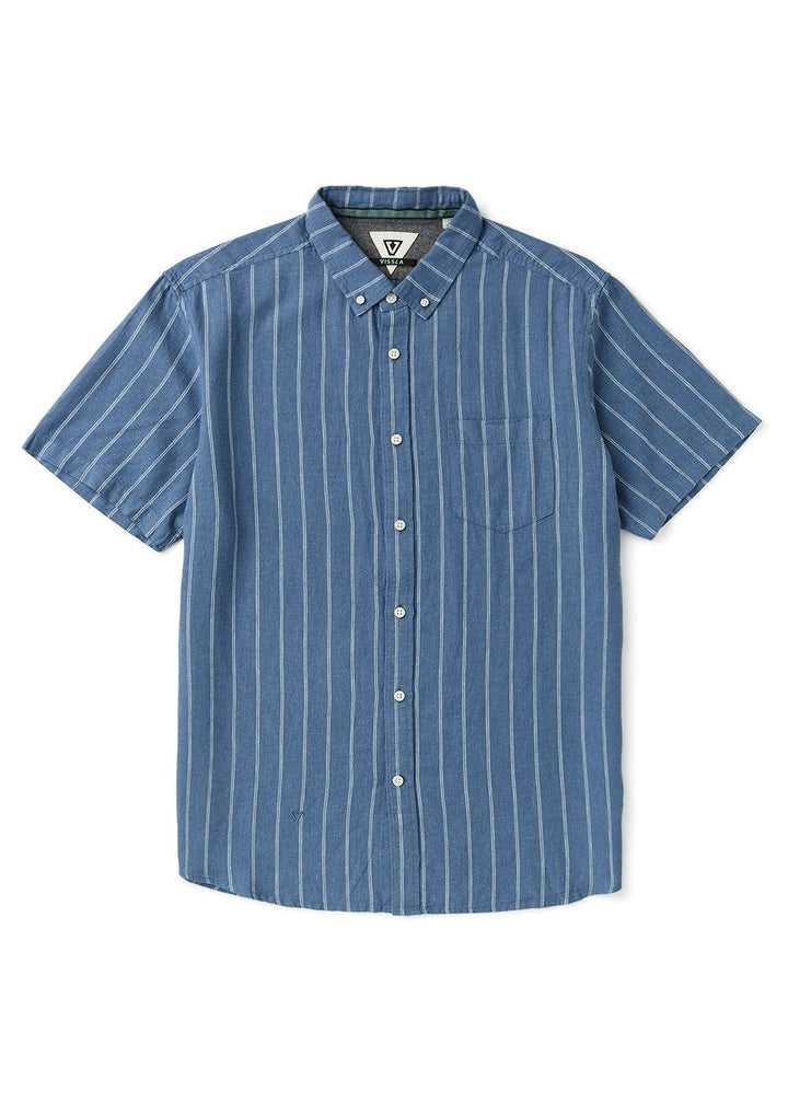 Vissla Minder Short Sleeve Shirt - Blue Haze - Sun Diego Boardshop