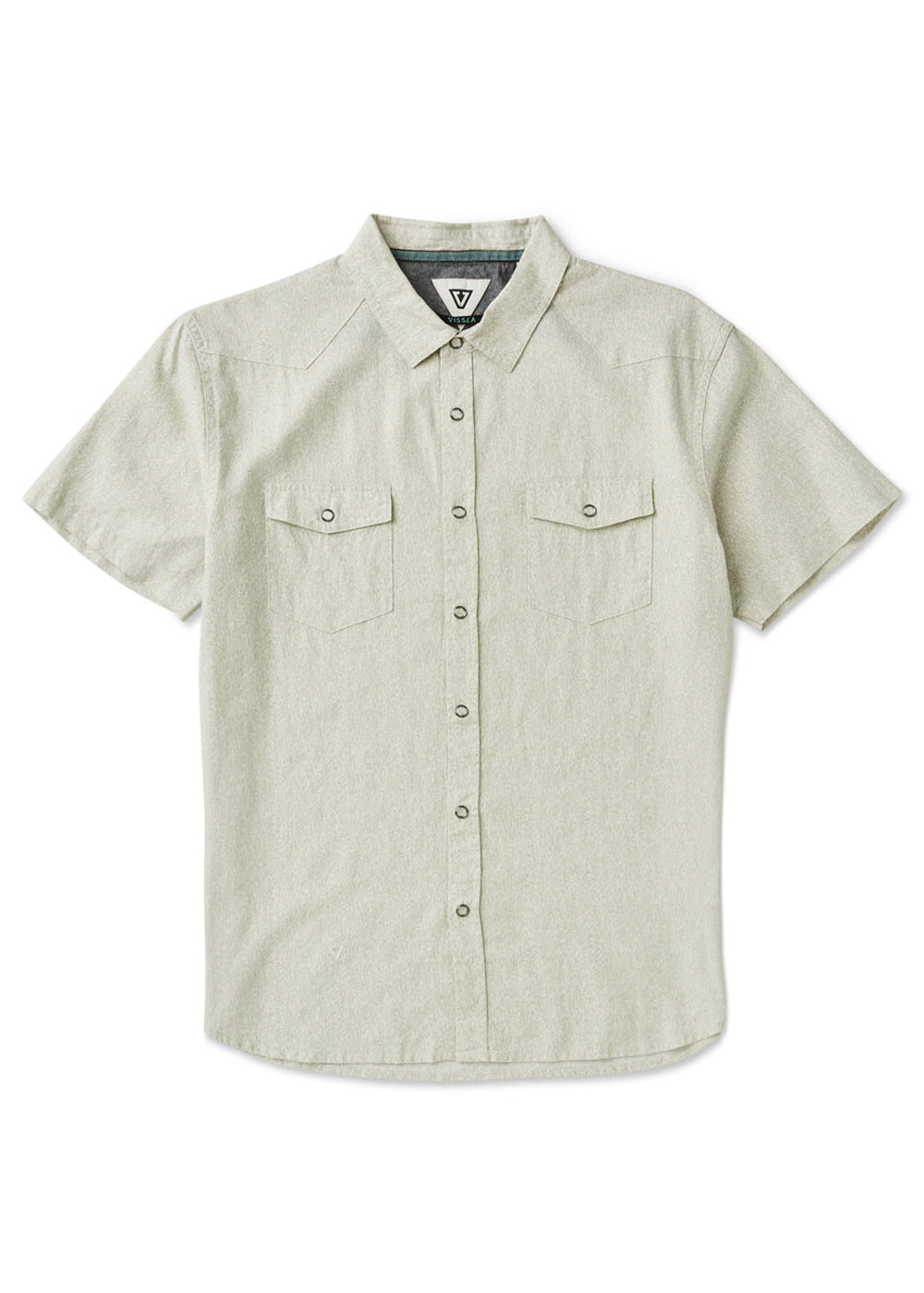 Vissla Tangled Short Sleeve Shirt - Natural - Sun Diego Boardshop
