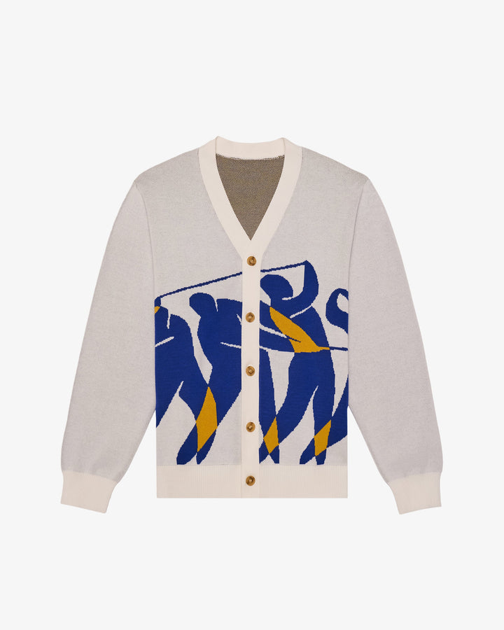 Malbon Matisse Cardigan - White - Sun Diego Boardshop