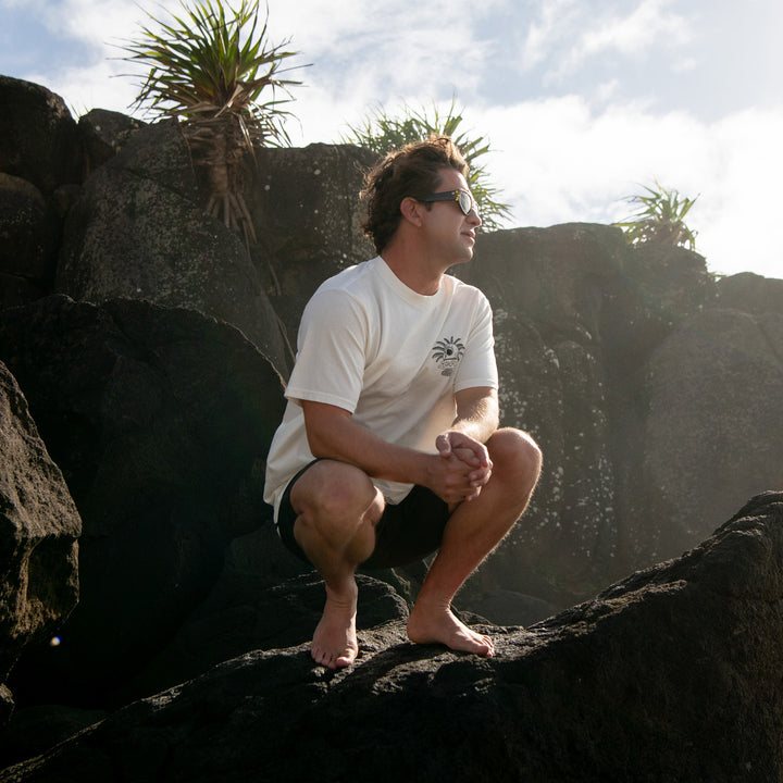 Roark Moto Premium Tee - Off White - Sun Diego Boardshop