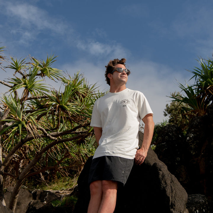 Roark Moto Premium Tee - Off White - Sun Diego Boardshop