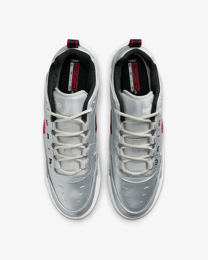 Nike Air Max Ishod Premium - METALLIC SILVER/VARSITY RED - Sun Diego Boardshop