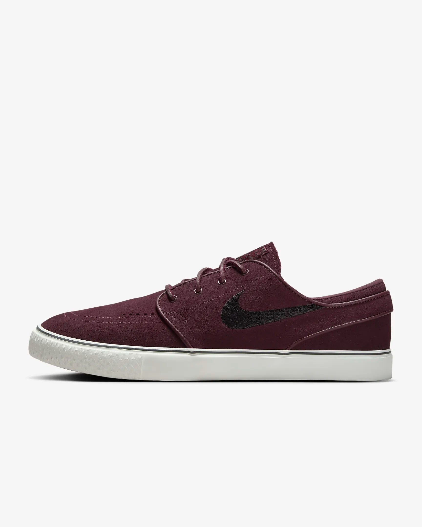 Mens Nike SB Stefan Janoski Premium Deep Burgundy Shoes 375361-651 Size 8 Janoski GS Burgundy Crush Black Suede Nike SB Youth  main image 2