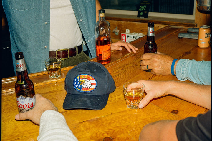 SEAGER GREAT AMERICAN DREAM SNAPBACK - NAVY - Sun Diego Boardshop