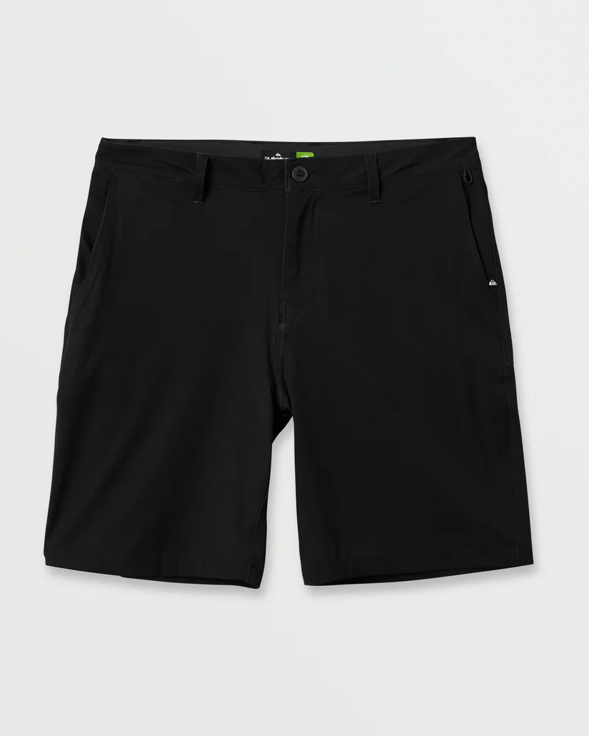 Quiksilver Union Amphibian 20" Hybrid Shorts - BLACK - Sun Diego Boardshop