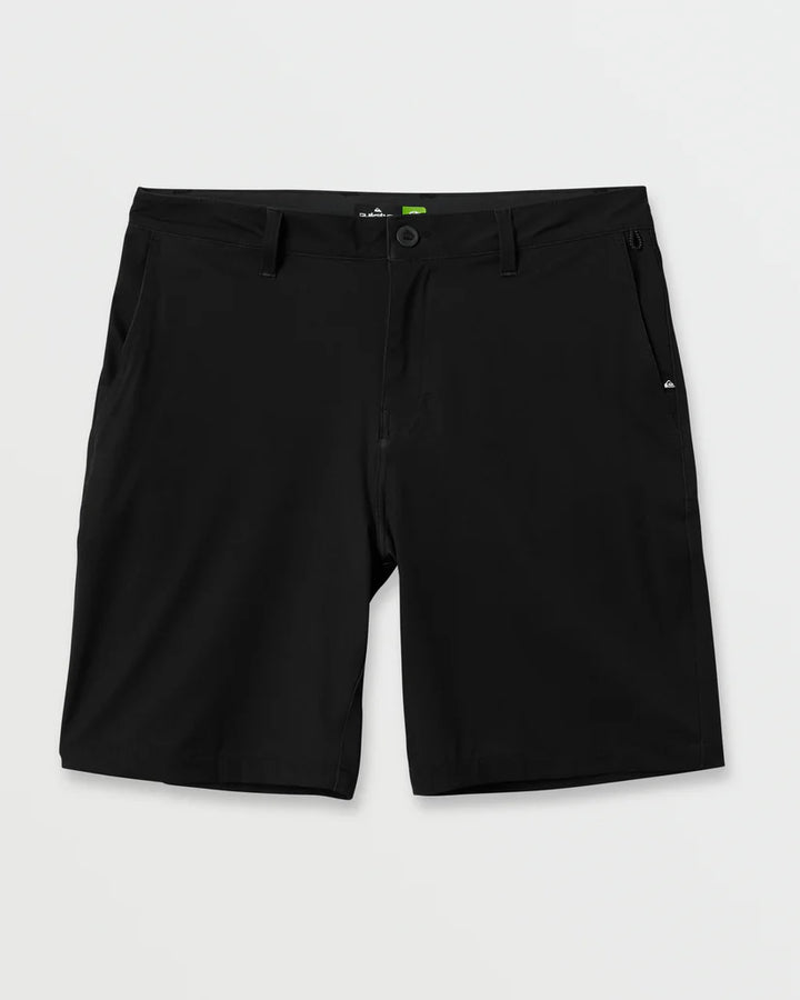 Quiksilver Union Amphibian 20" Hybrid Shorts - BLACK - Sun Diego Boardshop