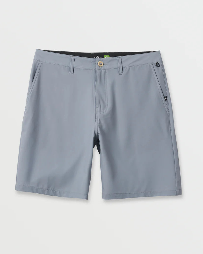 Quiksilver Union Amphibian 20" Hybrid Shorts - SMOKE GREY - Sun Diego Boardshop