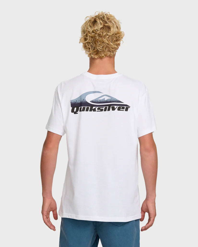 Quiksilver Speed Spray T-Shirt - WHITE - Sun Diego Boardshop