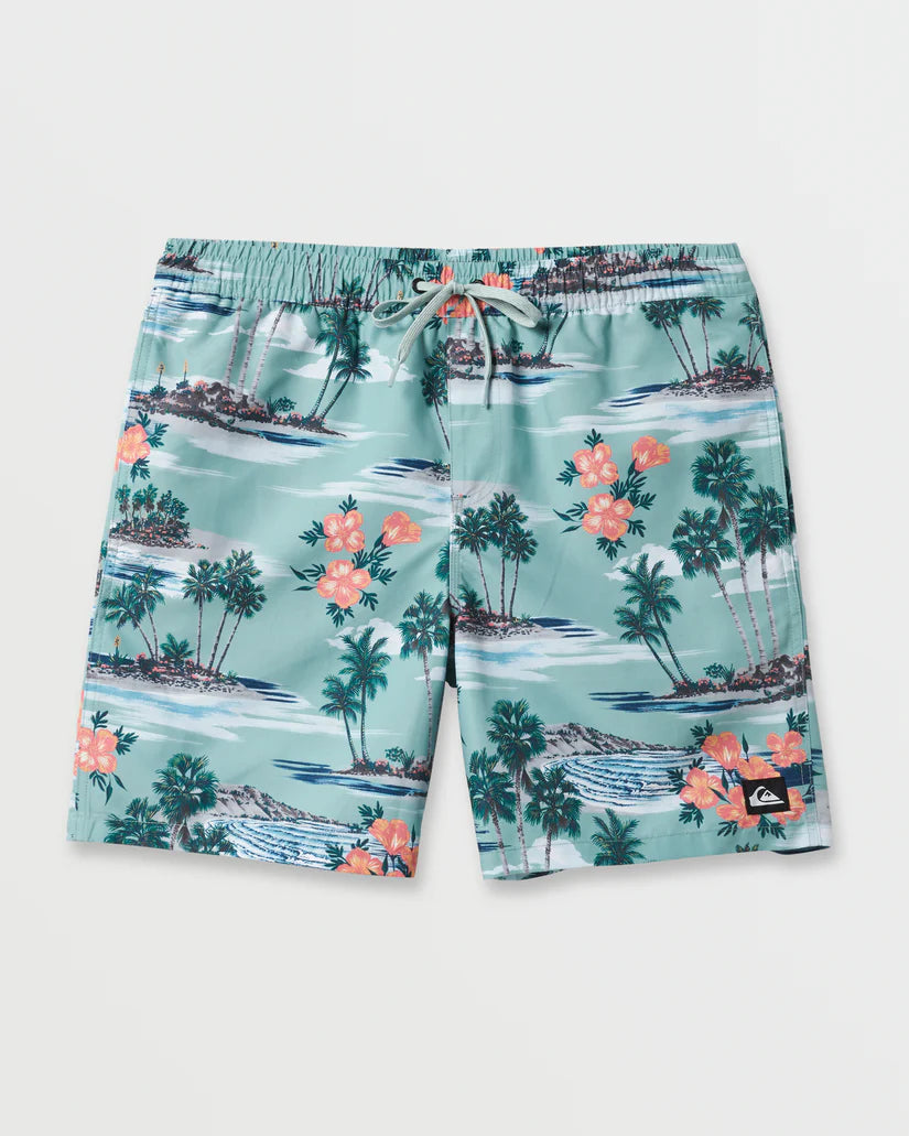 Quiksilver Everyday Mix 17" Swim Trunks - JADE - Sun Diego Boardshop