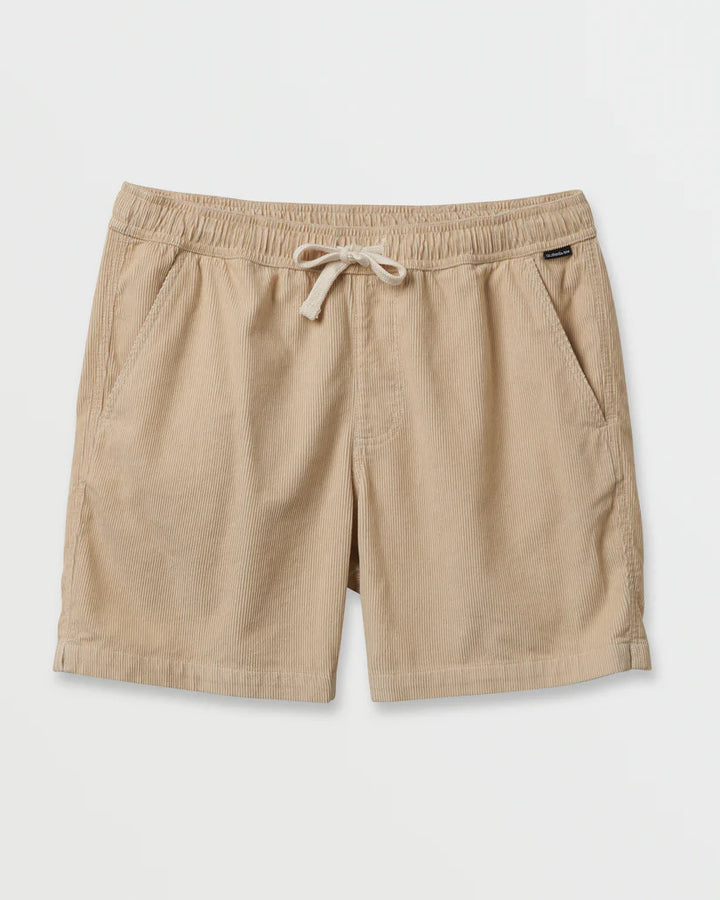 Quiksilver Taxer Corduroy Shorts - FOG GREY - Sun Diego Boardshop