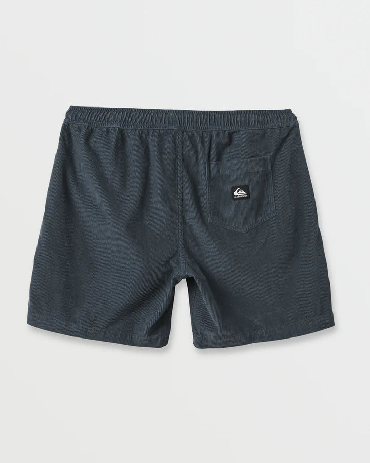 Quiksilver Taxer Corduroy Shorts - GRANITE GRAY - Sun Diego Boardshop