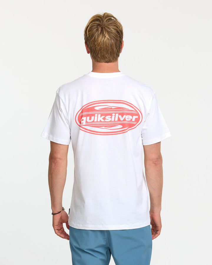 Quiksilver 2000S Boarding T-Shirt - White - Sun Diego Boardshop