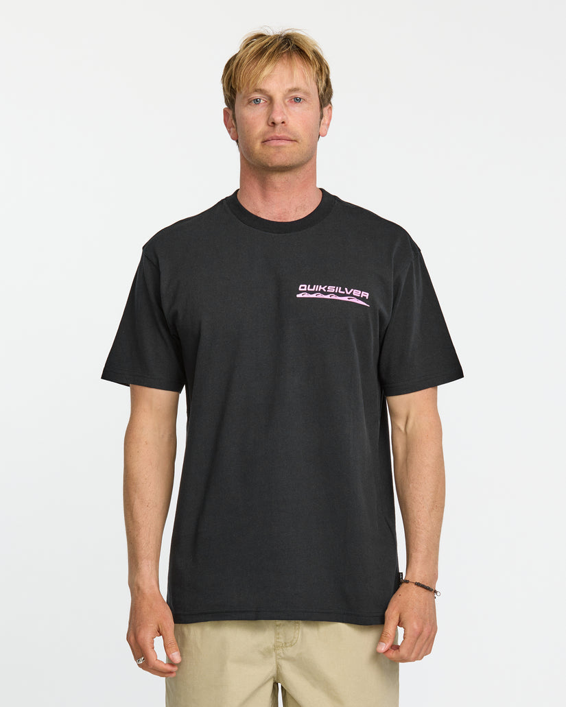 Quiksilver Deep Dive T-Shirt - Black - Sun Diego Boardshop