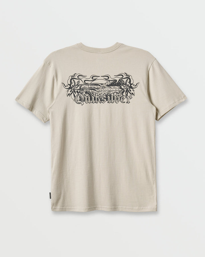 Quiksilver Backyard Classic T-Shirt - Moonstruck - Sun Diego Boardshop