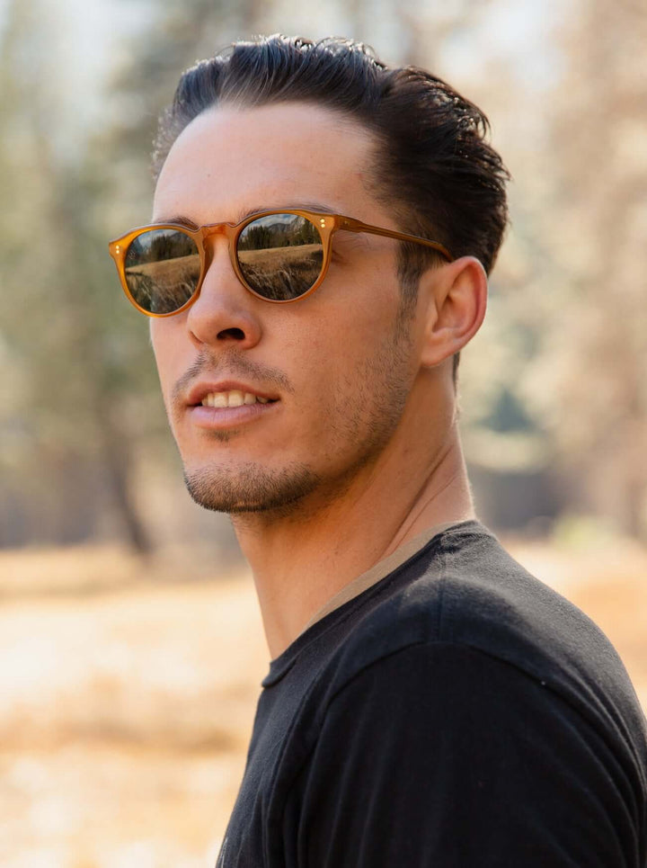 Raen Optics Remmy - Honey/Green Polar - Sun Diego Boardshop