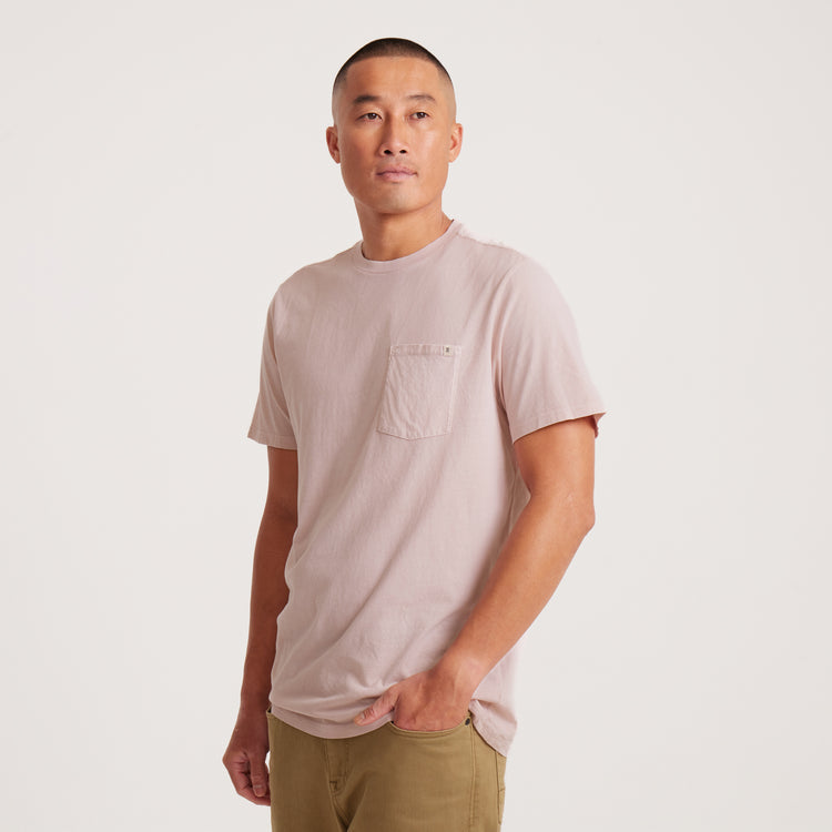 Roark Made To Fade Short Sleeve Tee - Washed Dusty Violet - Sun Diego Boardshop