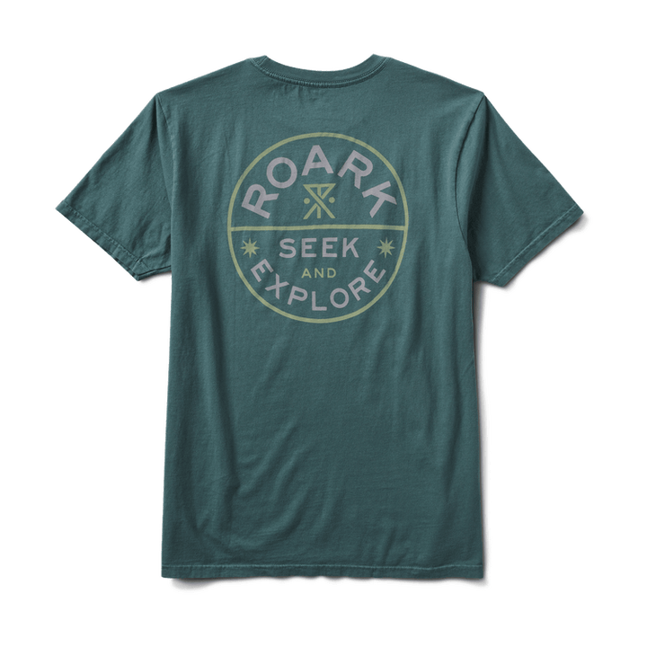 Roark Seek & Explore Signet Premium Tee - Forest - Sun Diego Boardshop
