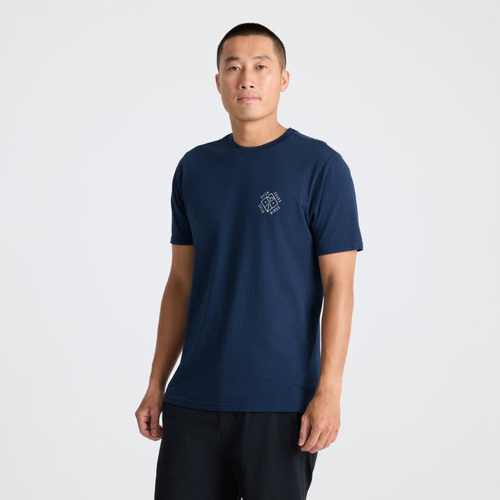 Roark Ghostrider Premium Tee - Navy - Sun Diego Boardshop