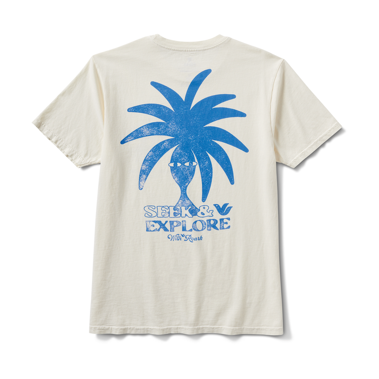 Roark Seek And Explore Premium Tee - Off White - Sun Diego Boardshop