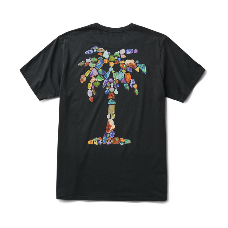 Roark Opal Palm Premium Tee - Black - Sun Diego Boardshop