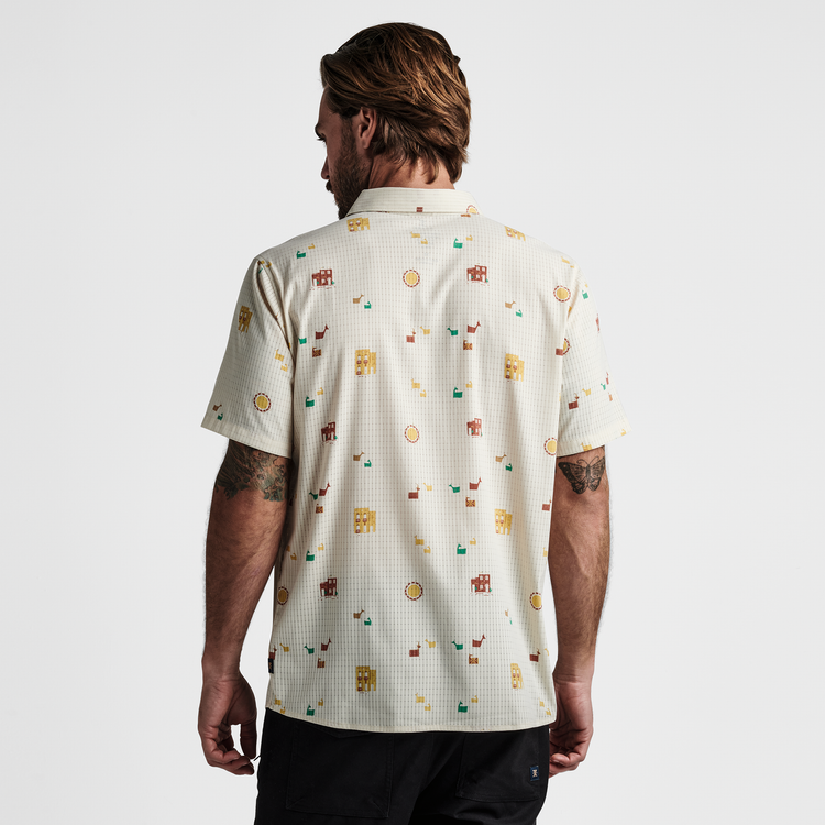 ROARK Bless Up Breathable Stretch Shirt - ALMOND PASTE - Sun Diego Boardshop